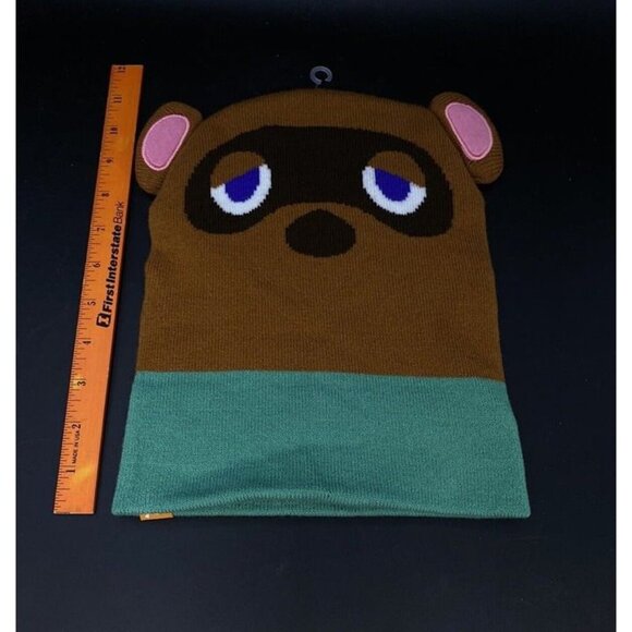 Tom Nook Beanie Winter Hat Knit Cap Animal Crossing Kids Woman’s - Picture 5 of 9